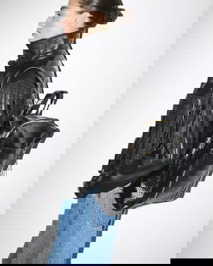 Medicine rucsac culoarea negru, mare, neted