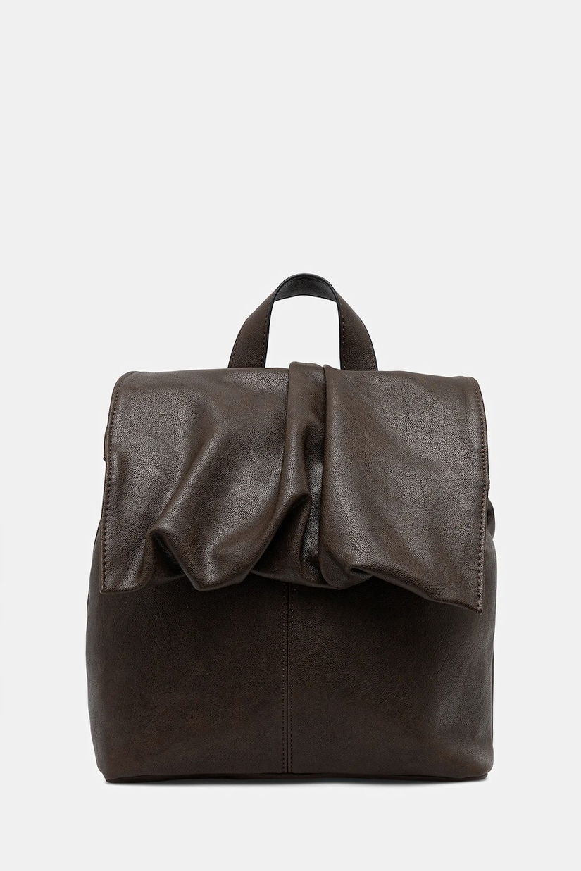Medicine rucsac culoarea maro, mic, neted