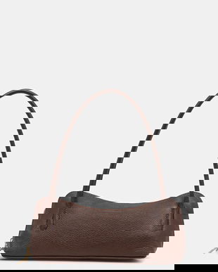 Answear.LAB poseta de piele culoarea maro