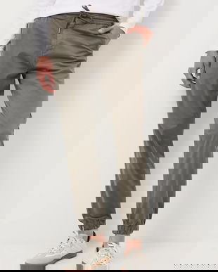 Medicine pantaloni culoarea verde