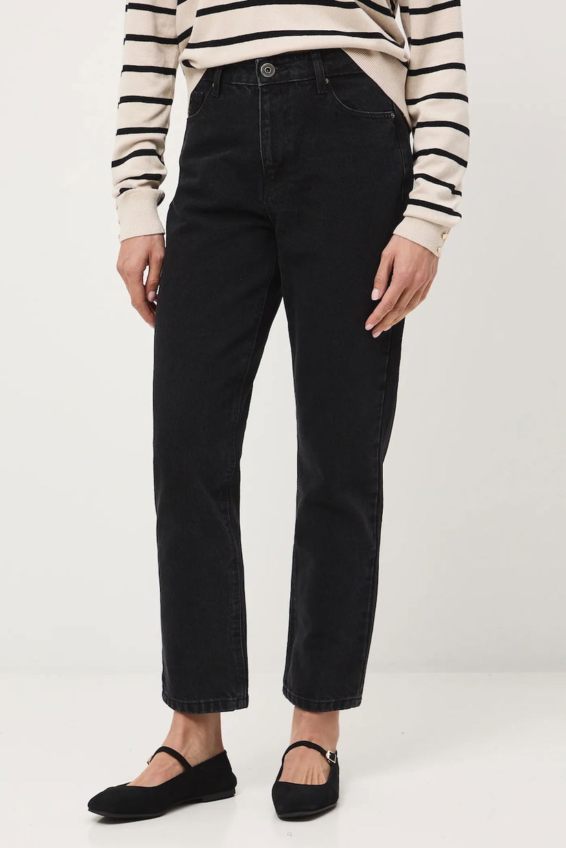 Medicine blugi din bumbac culoarea negru