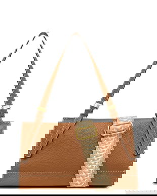 Gianni Chiarini poșetă de piele NICOLE culoarea maro, BS.11336.TKL.NAETN