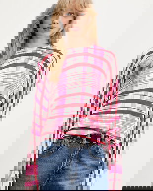 Desigual pulover NORUEGA culoarea roz, light, 25WWJF41