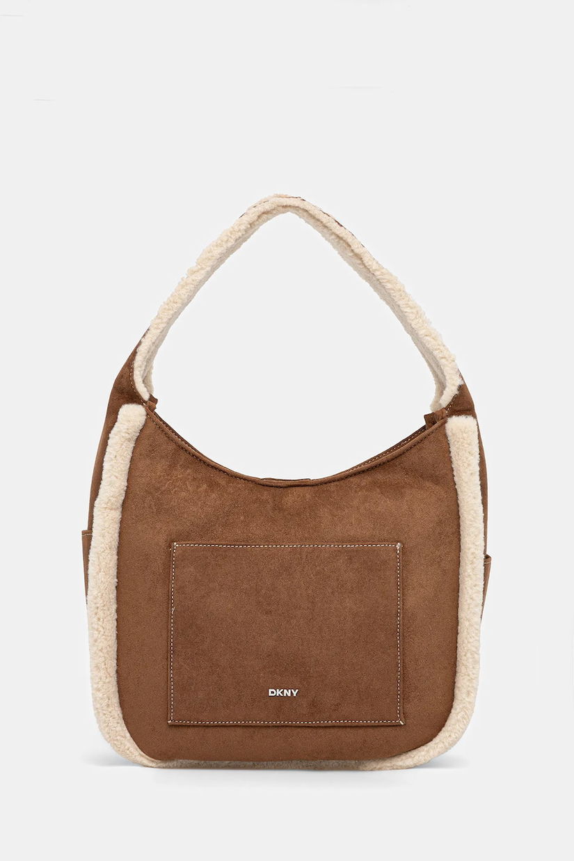 Dkny poșetă CAPSULE culoarea maro, R53CDM65