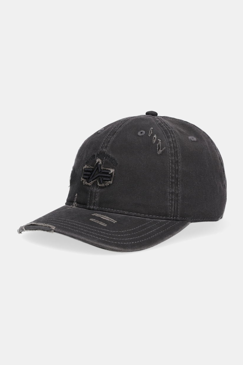 Alpha Industries șapcă de baseball din bumbac culoarea gri, 258901.03