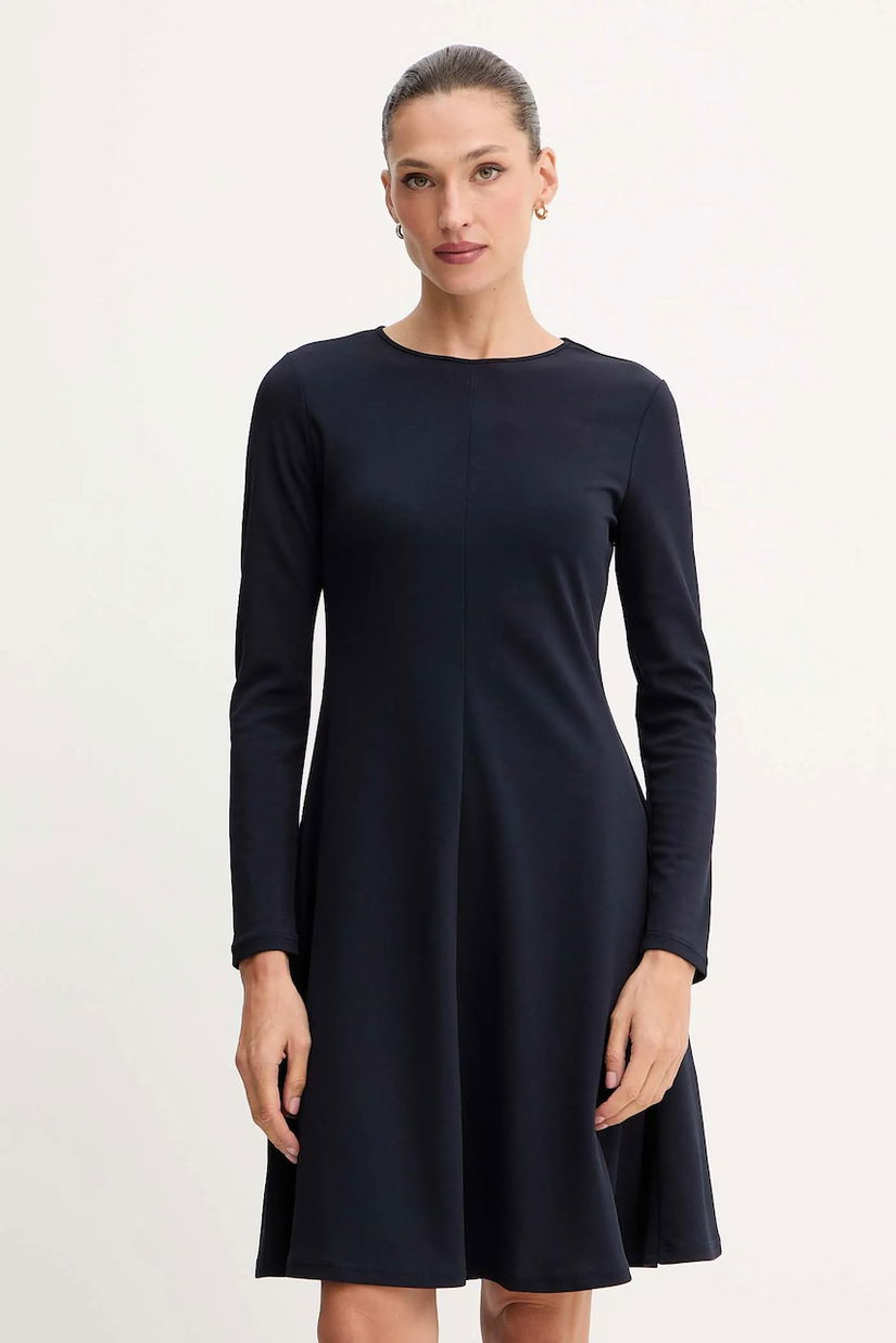 Weekend Max Mara rochie CALIFFO culoarea bleumarin, mini, evazați, 2525626012600