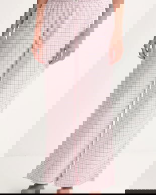 Hollister Co. pantaloni de pijama culoarea roz, KI346-5063