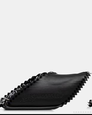 Karl Lagerfeld Jeans poșetă culoarea negru, A4W30154