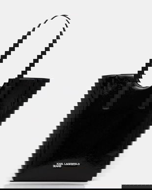 Karl Lagerfeld Jeans poșetă culoarea negru, A4W30167