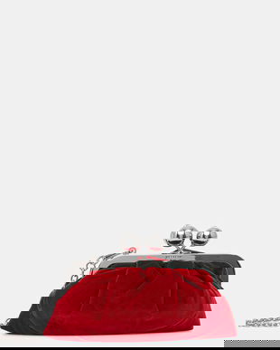 Weekend Max Mara poșetă VALANCE culoarea roșu, 2525516115600