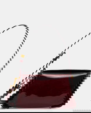 Gianni Chiarini poșetă de piele PENELOPE culoarea bordo, BS.11869.VRPIU