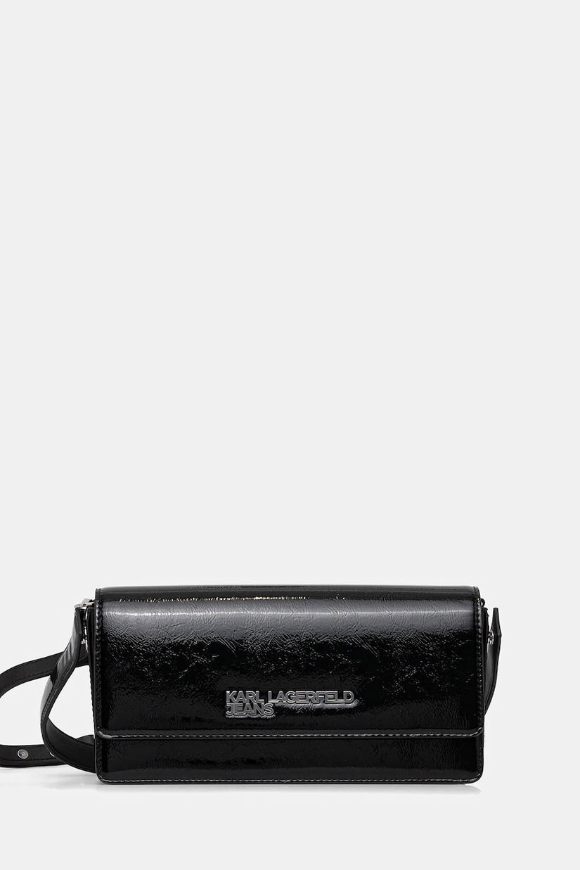 Karl Lagerfeld Jeans poșetă culoarea negru, A4W30174