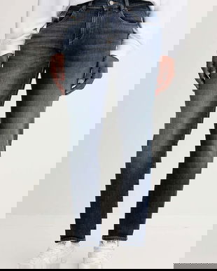 Diesel jeans 2019 D-STRUKT L.32 culoarea bleumarin, A03558.0DBED