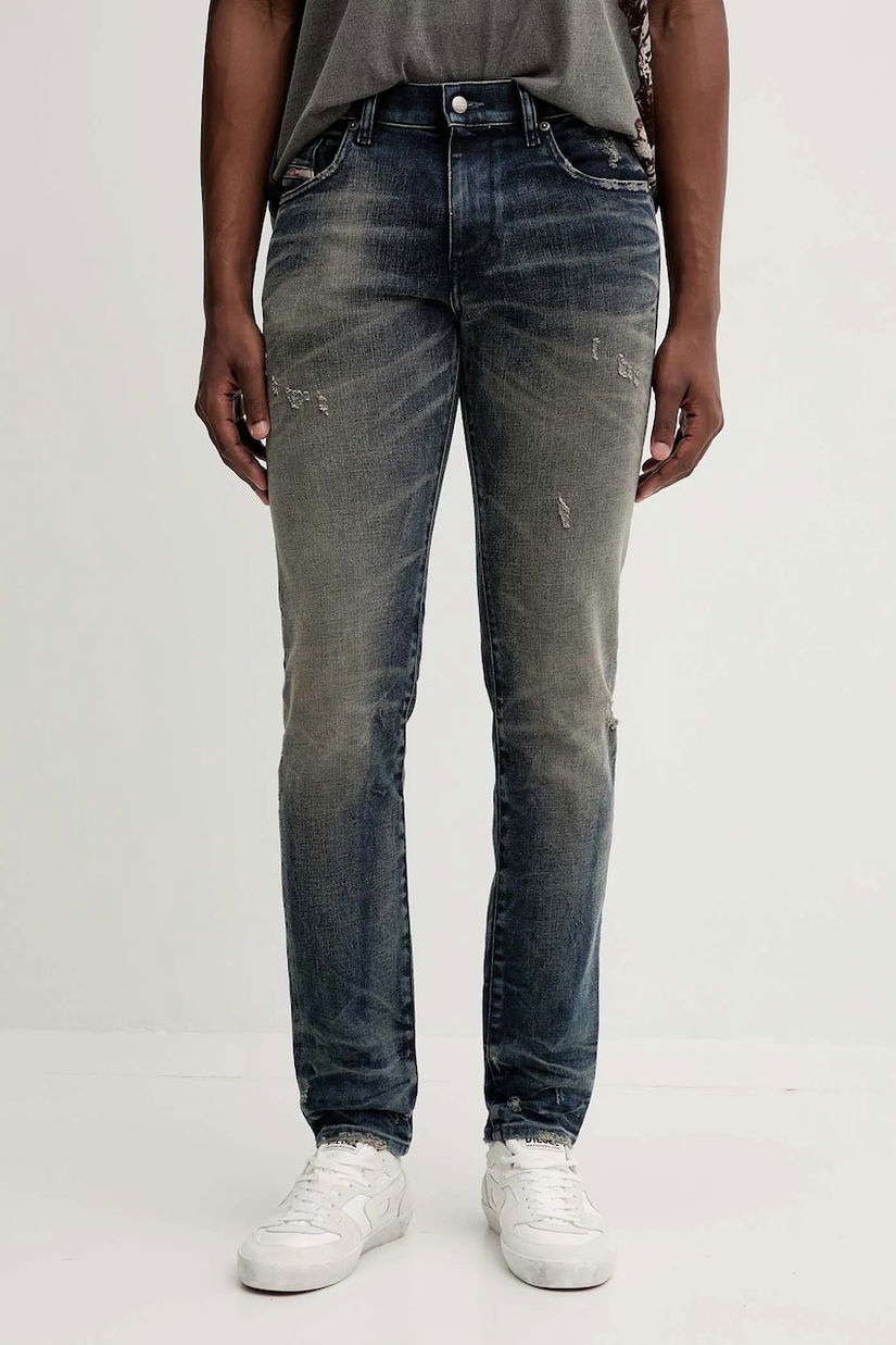 Diesel jeans 2019 D-STRUKT L.32 culoarea bleumarin, A03558.09M46