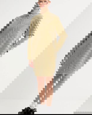 Marc O'Polo rochie din velur culoarea verde, mini, drept, 5000007111