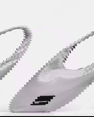 Karl Lagerfeld Jeans poșetă culoarea gri, A4W30210