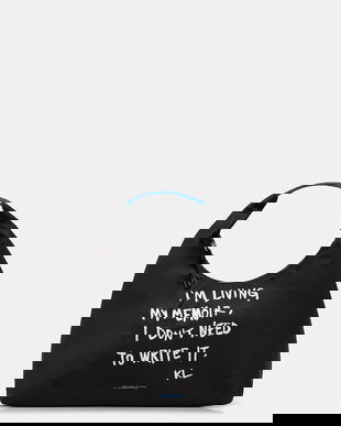 Karl Lagerfeld Jeans poșetă culoarea negru, A4W50035