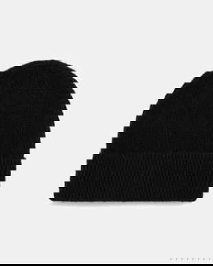 Medicine caciula din amestec de lana culoarea negru