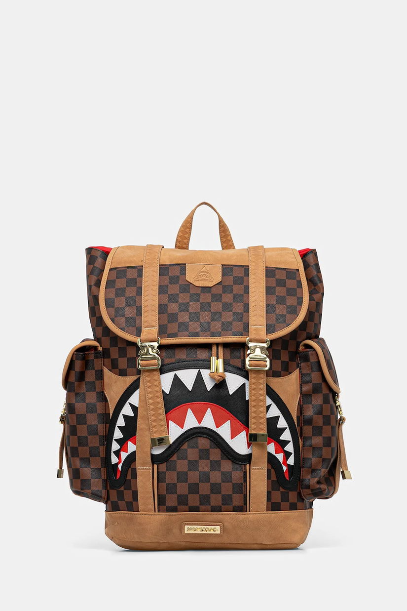 Sprayground rucsac culoarea maro, mare, cu model, 910B7990NSZ