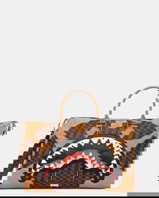 Sprayground geantă culoarea maro, 910D7997NSZ