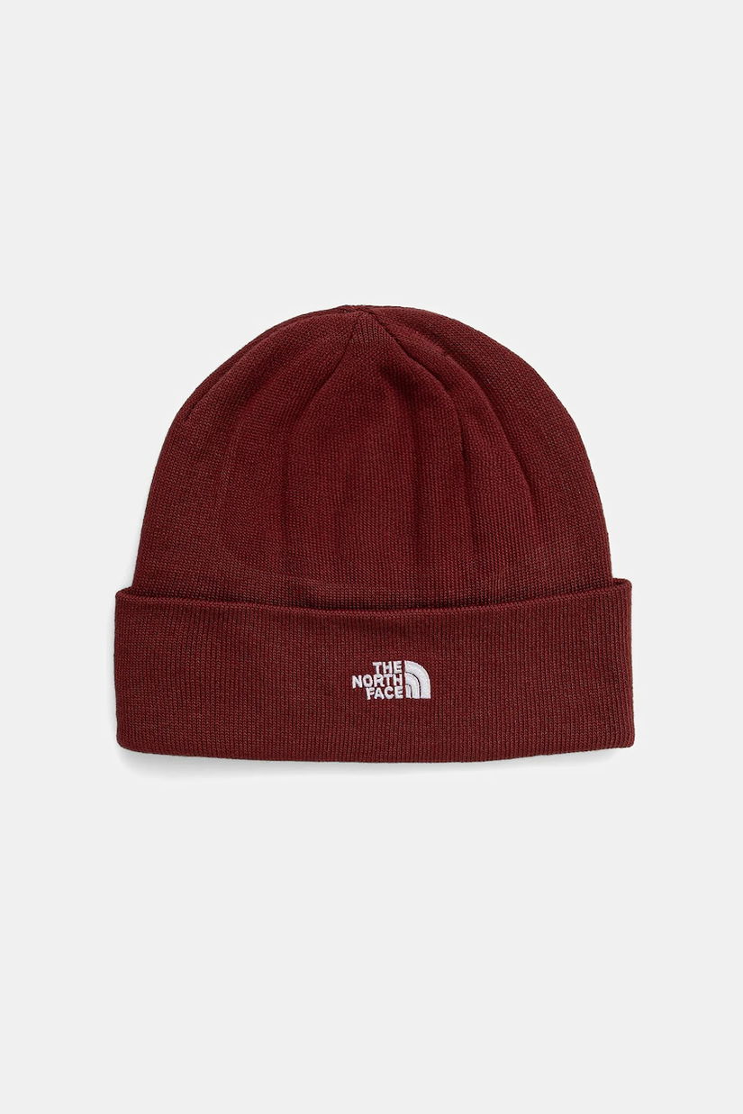 The North Face căciulă Norm Beanie culoarea bordo, NF0A5FW10VO1