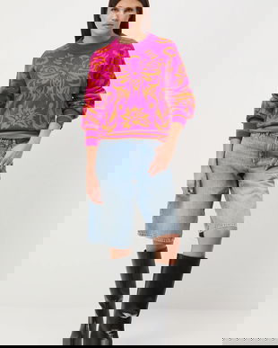 Medicine pulover culoarea portocaliu, light