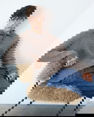 Medicine pulover culoarea maro