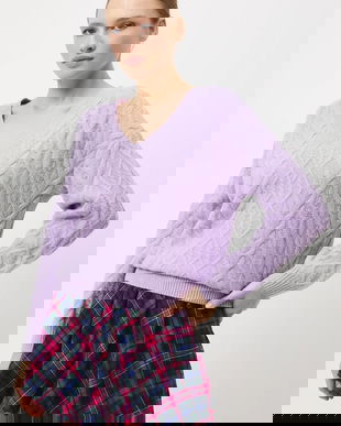 Medicine pulover culoarea roz, călduros