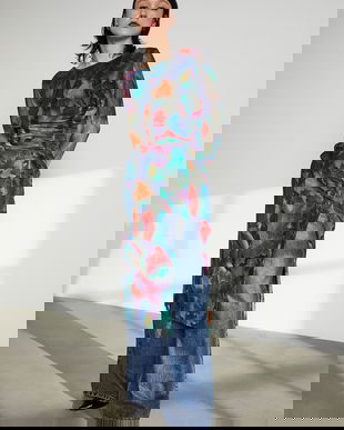 Medicine rochie midi, mulata