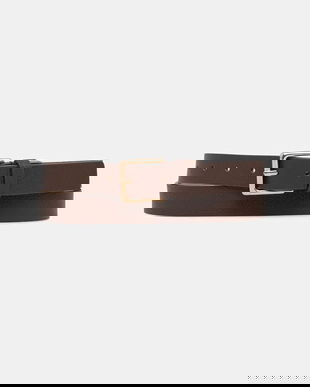 Answear.LAB curea de piele culoarea maro