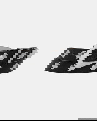 Answear.LAB curea de piele culoarea negru