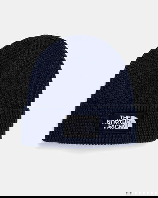 The North Face căciulă TNF Logo Box culoarea bleumarin, NF0A8CHE8K21