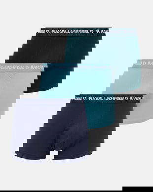 Karl Lagerfeld boxeri 3-pack culoarea bleumarin, A1M47017