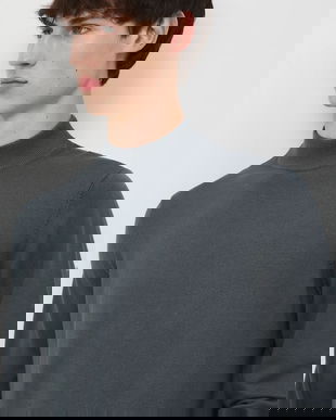 Medicine pulover culoarea verde, cu turtleneck