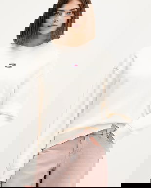 Tommy Jeans hanorac de bumbac culoarea negru, cu imprimeu, DW0DW17325