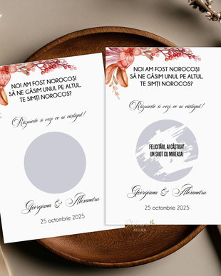 Set mărturie loz - răzuiește și câștigă