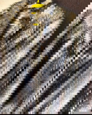 Haină din blană naturală