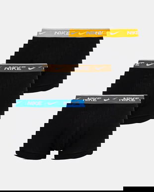 Nike boxeri 3-pack culoarea negru, 0000KE1008