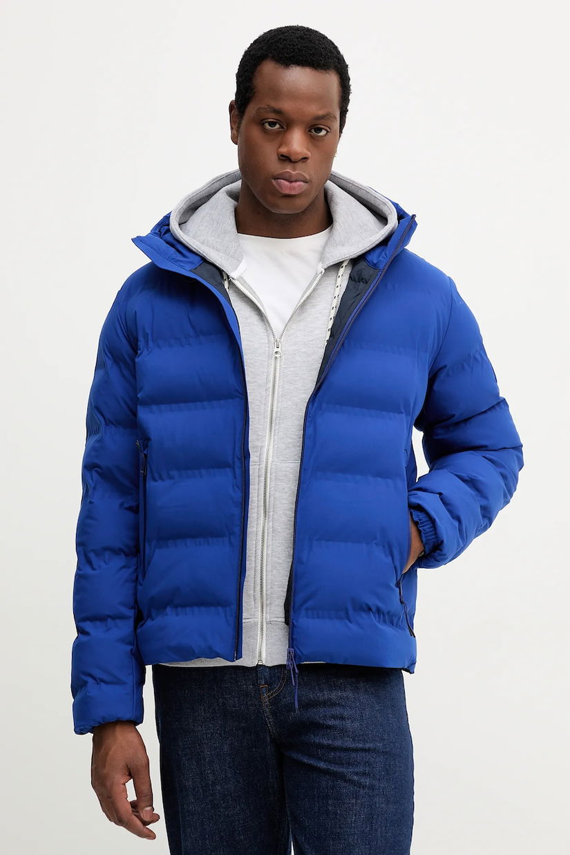 Pepe Jeans bluză culoarea gri, cu glugă, melanj, PM5800017