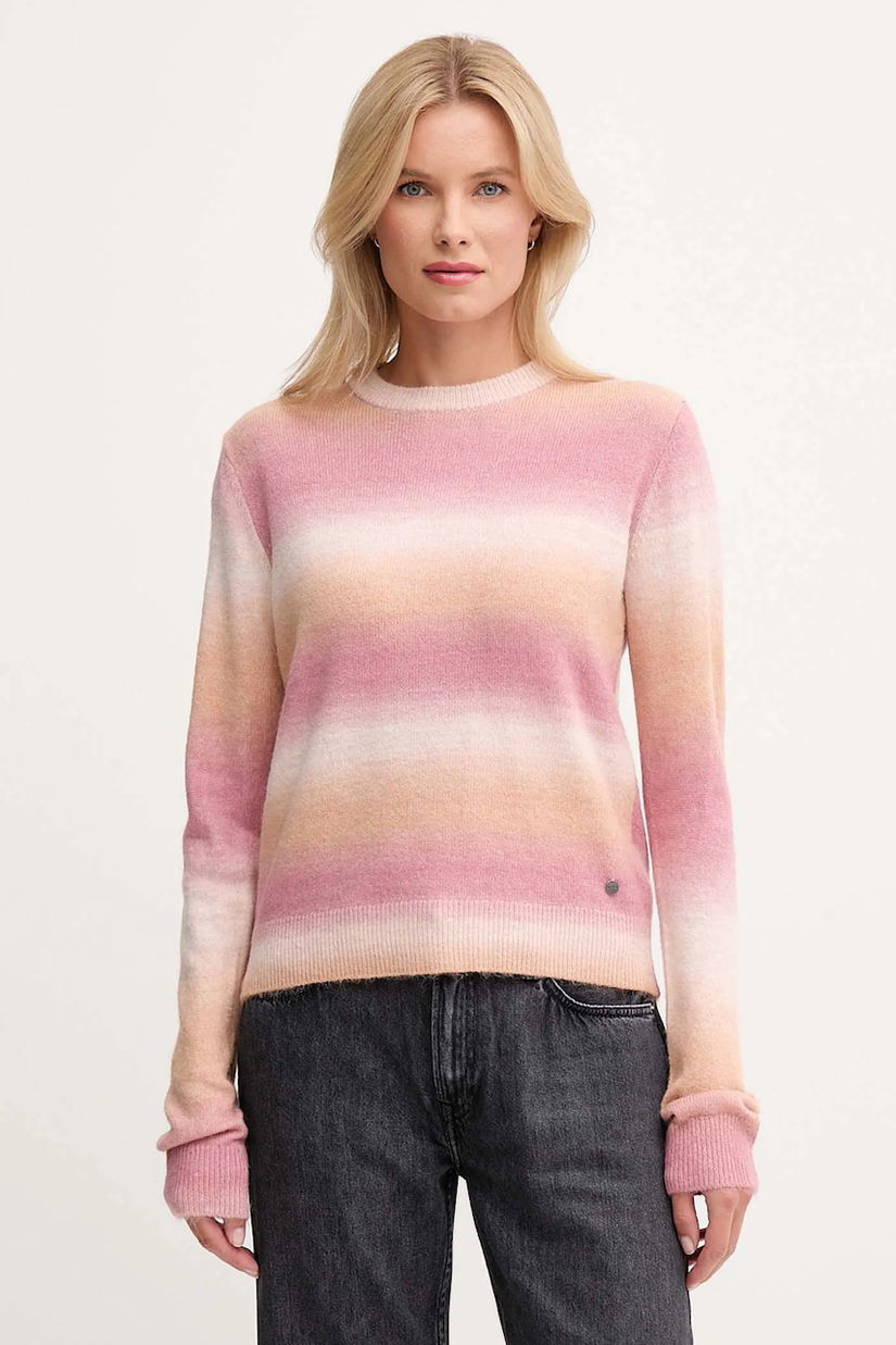 Pepe Jeans pulover culoarea roz, light, PL7000060