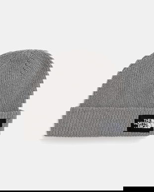 The North Face căciulă Salty Lined culoarea gri, NF0A8CGZDYX1