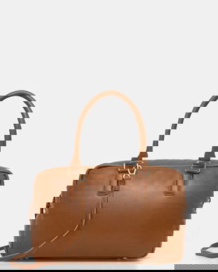 Stand Studio poșetă de piele Alexa culoarea maro, 66300-7010