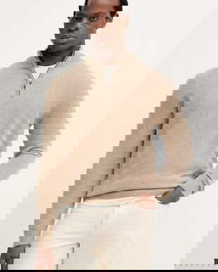 Hackett London pulover de lână culoarea bej, HM7000078