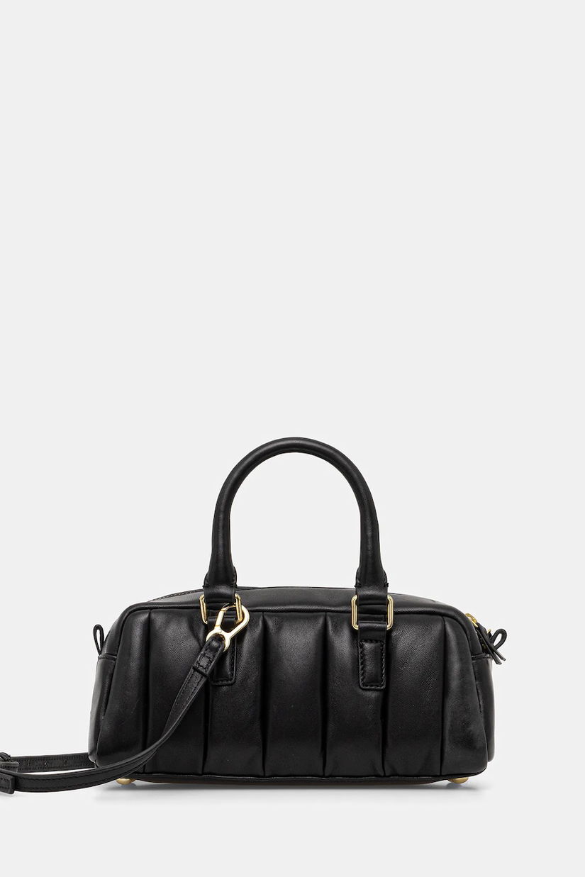 Stand Studio poșetă de piele Jemima culoarea negru, 66533-7010