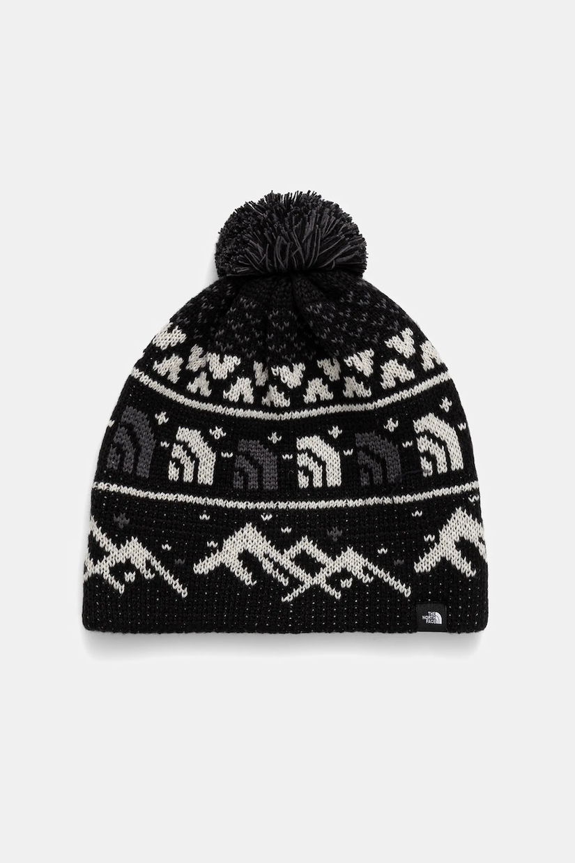 The North Face căciulă Cabin Ski Tuke culoarea negru, NF0A8CH0HNF1