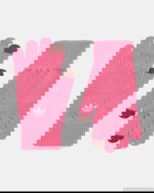 adidas Originals mănuși Adicolor culoarea roz, JZ5015
