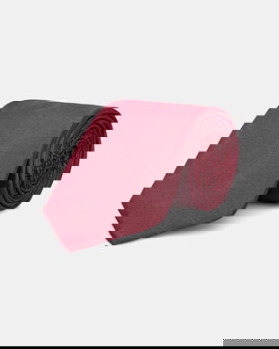 MICHAEL Michael Kors cravată de mătase culoarea negru, MD0MD90553