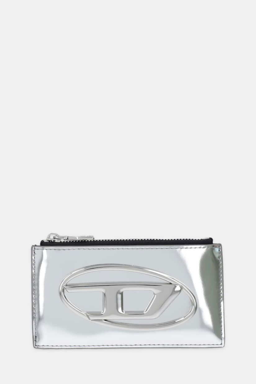 Diesel portofel de piele 1DR 1DR CARD HOLDER III culoarea argintiu, X10270.PS202
