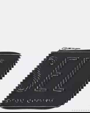 Diesel portofel DSL 3D DSL 3D- BI FOLD COIN ZI culoarea negru, X10007.P8078