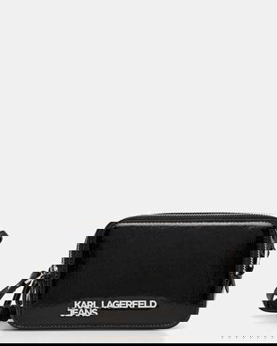 Karl Lagerfeld Jeans geantă culoarea negru, A4W30176